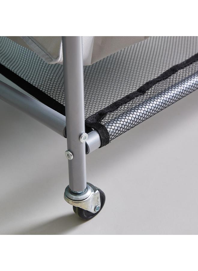 آنا سلة الغسيل المتداول مع 3 مقصورات - Image 4