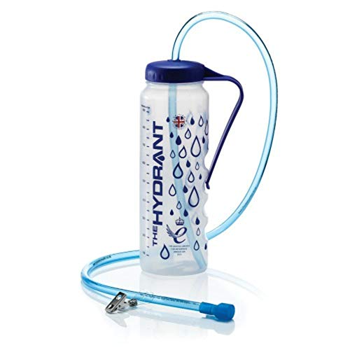 SP Ableware 745820000 Hydrant Water Bottle with Long Tube, Mouth Piece and Clothing Clip for Hand-Free Hydration, 1-Liter - Image 1