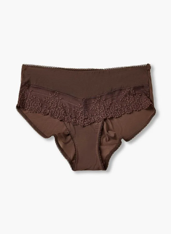 Splash FAV Splash Intimates Full Briefs Lace Trim