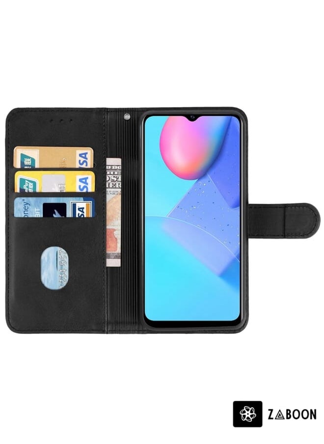 Zaboon - Protective Case Cover For vivo Y1s / Y91C / Y90 Leather - Image 1