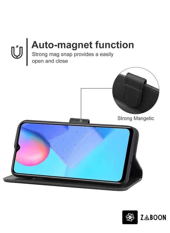 Zaboon - Protective Case Cover For vivo Y1s / Y91C / Y90 Leather - Image 1