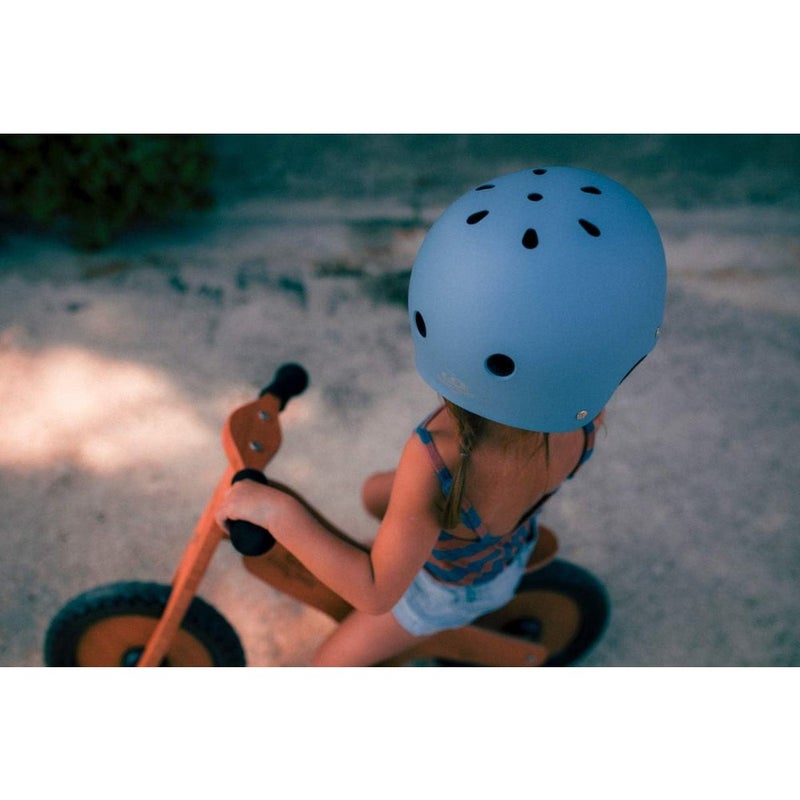 خوذة الأطفال الصغار القابلة للتعديل من Kinderfeets باللون الأزرق غير اللامع - Image 4
