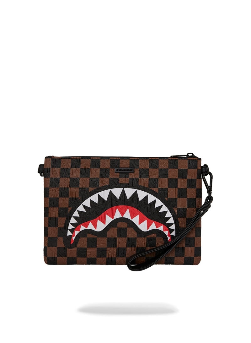 SPRAYGROUND SG CHECK 2 EMBOSS CROSSOVER CLUTCH - Image 4
