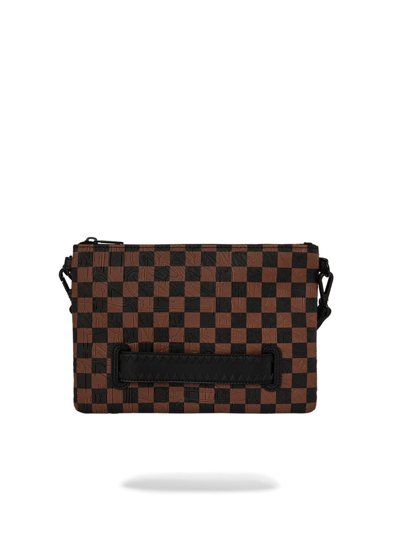 SPRAYGROUND SG CHECK 2 EMBOSS CROSSOVER CLUTCH - Image 3