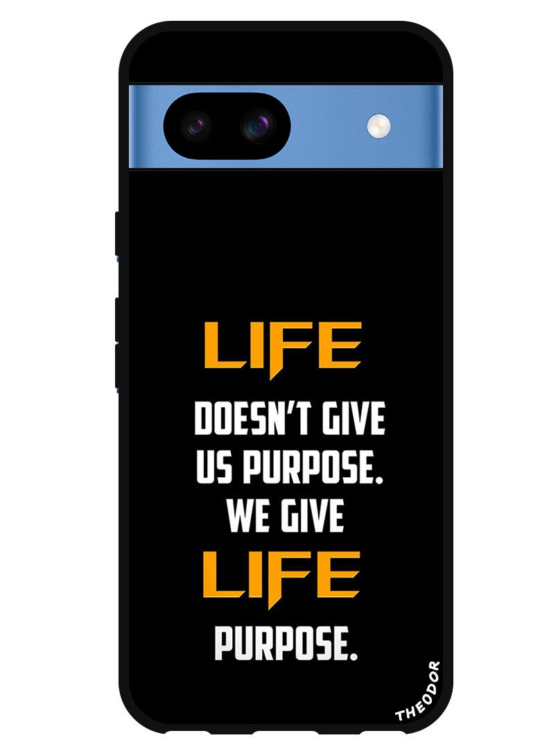 Theodor غطاء واقي مضاد للخدش ومقاوم للصدمات لجهاز Google Pixel 8a Life 1 - Image 1