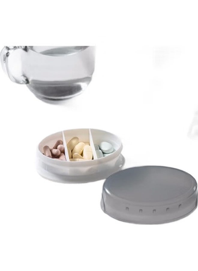 Pack All Medicine Boxes, Portable Small Pill Organizer [Fda Certified], Medicine Storage Box, Sealed Plastic Dispensing Container - Image 1