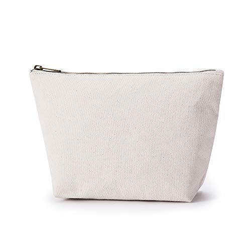 YONBEN Zipper Closure Insert Purse Organizer Bag In Bag Tote Insert Organizer Tote Shaper (Beige) - Image 1