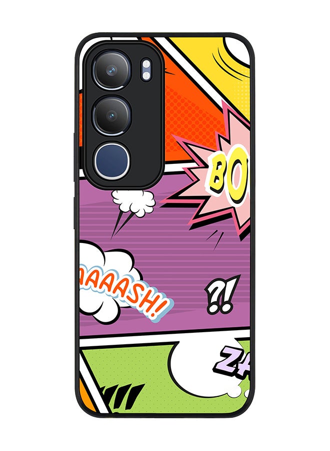 Stylizedd For vivo Y19s / Y19s Pro Case,Slim fit Camera Protection, Shockproof Thin Phone cover  - Comic Strip - Image 1