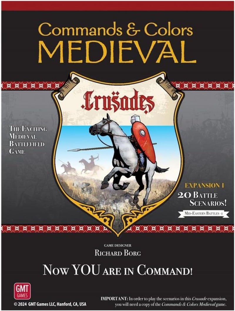 GMT Games Expansion 1  Crusades Mideastern Battles I - Image 3