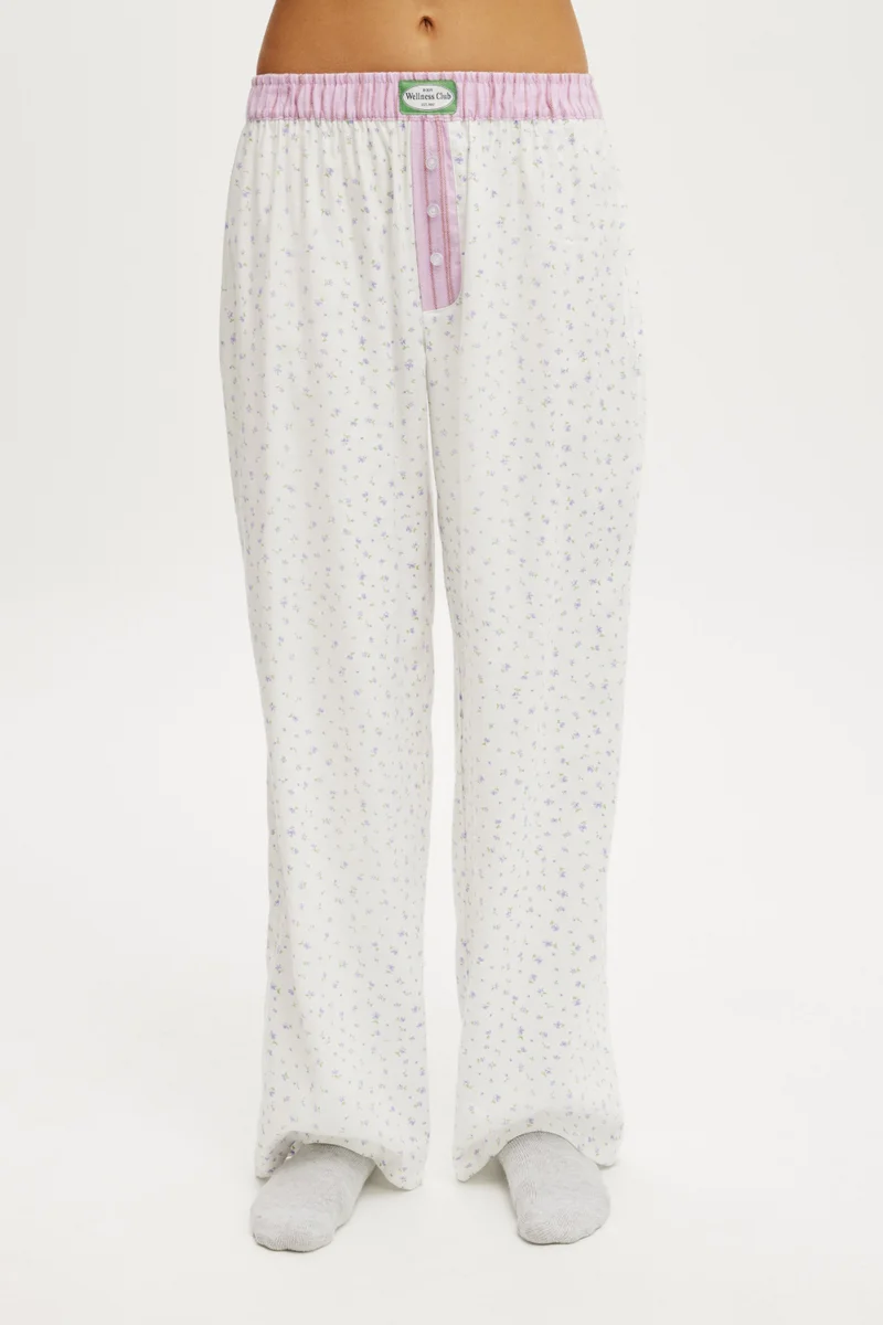 Body FLANNEL WIDE LEG PANT
