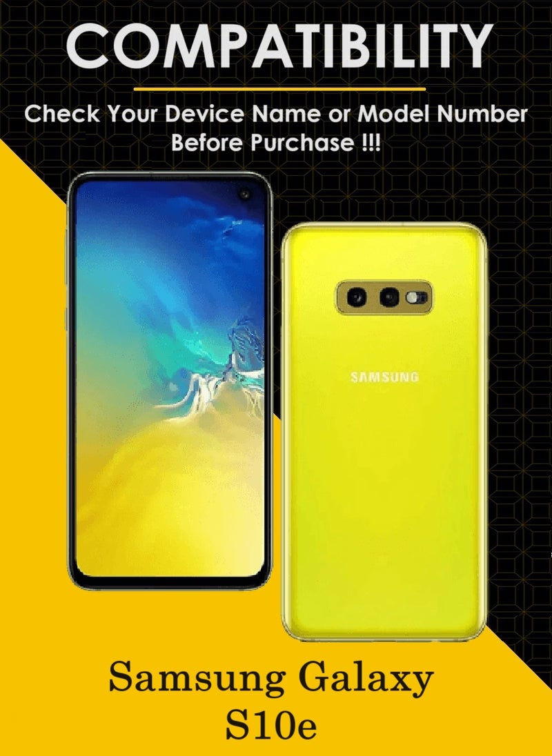 AINA واقي شاشة من الزجاج المقوى 5D مصمم لهاتف Samsung Galaxy S10e مع تغطية كاملة للشاشة من الحافة إلى الحافة وخالي من الفقاعات - Image 3