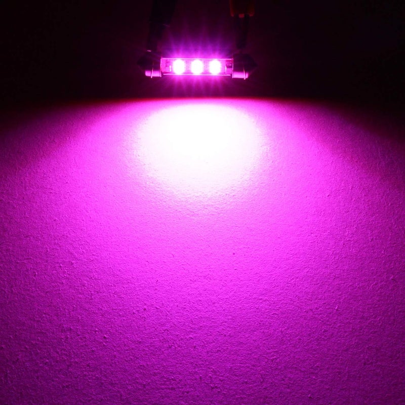 Phinlion Super Bright 578 LED Bulb - Purple (4 Pack) - Image 5
