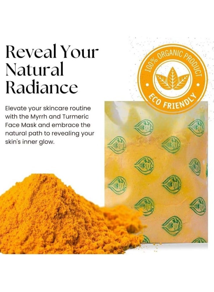 OGAILI Al Myrrh and Turmeric Elixir powder Natural Herbal skin Cleanser - Holistic Skin Transformation & Youthful Radiance & Even Skin Tone & Cruelty-Free and Chemical-Free 100G - Image 3