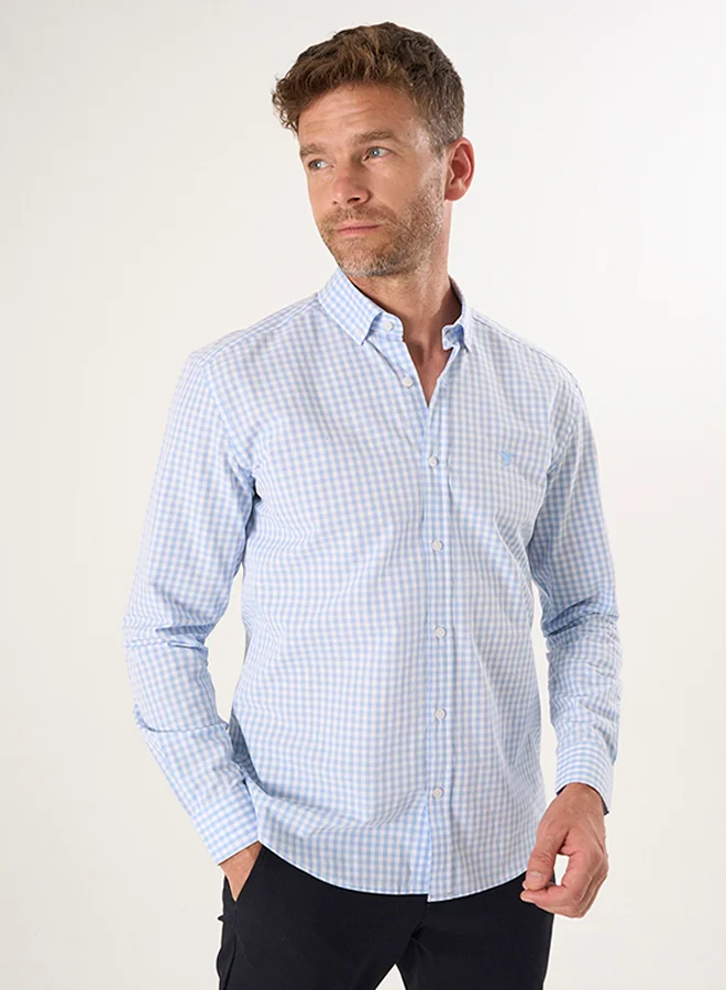 فيليكس هاردي قميص كاروهات بأكمام طويلة