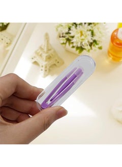 Generic 5 pcs Portable Contact Lens Stick Tool Case Set (Inserter/Remover+Tweezer with Soft Tip)  - Image 5