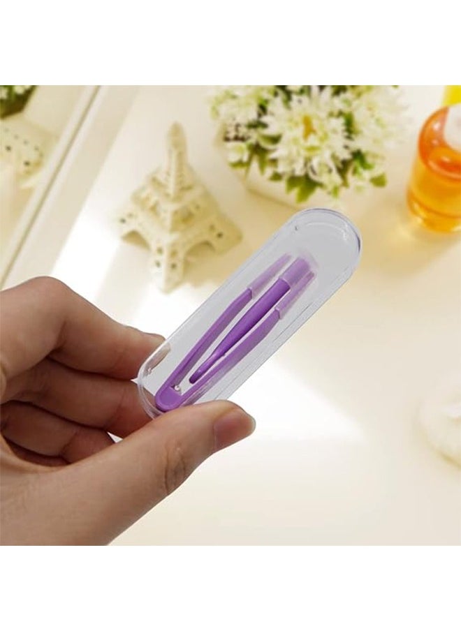 Generic 5 pcs Portable Contact Lens Stick Tool Case Set (Inserter/Remover+Tweezer with Soft Tip)  - Image 5