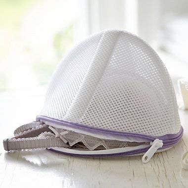 Divik Divik Zipped Mesh Garment Bra Washing Bag Underwear Bra Socks Blouse Protective Laundry Machine Bags Mesh Cloth Bag for Washing Machine 1Pcs  - Image 5