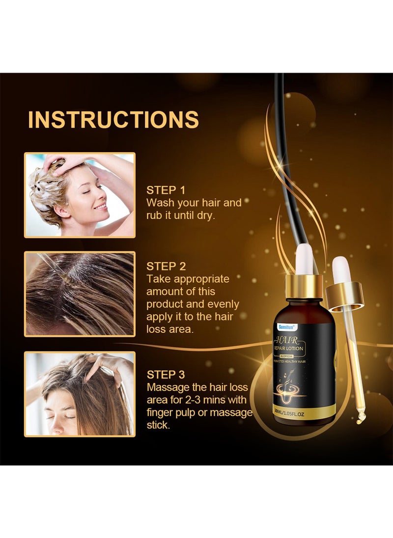 Sumifun - Hair Repair Lotion, Hair Oil, Hair Loss Treatment, Moisturizing Anti Loss Hair Growth Essence, Promote Healthy Hair, Strengthen Hair Growth 30ml - Image 1