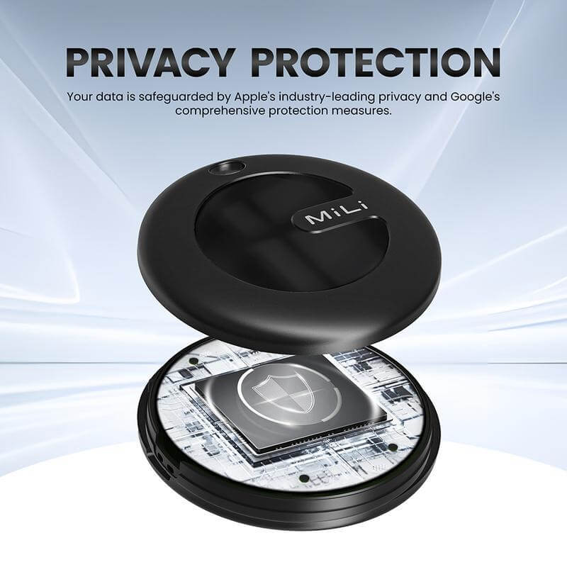 MiLi MiTag Bluetooth Tracker for Android, Google Certified Key Finder/Luggage Tracker/Item Locator, Smart Tracking Tag for Google Find My Device (Find Hub) App - Image 2