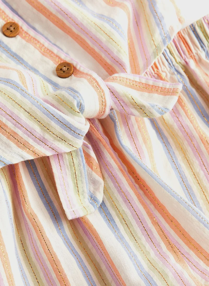 H&M Kids 2 Piece Stripe Top & Midi Skirt Set