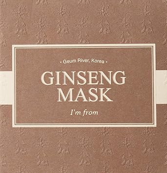 Imfrom Im from Ginseng Mask detox elasticity prevent fine lines 397 ginseng extract 120g 423oz - Image 3