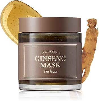 Imfrom Im from Ginseng Mask detox elasticity prevent fine lines 397 ginseng extract 120g 423oz - Image 1