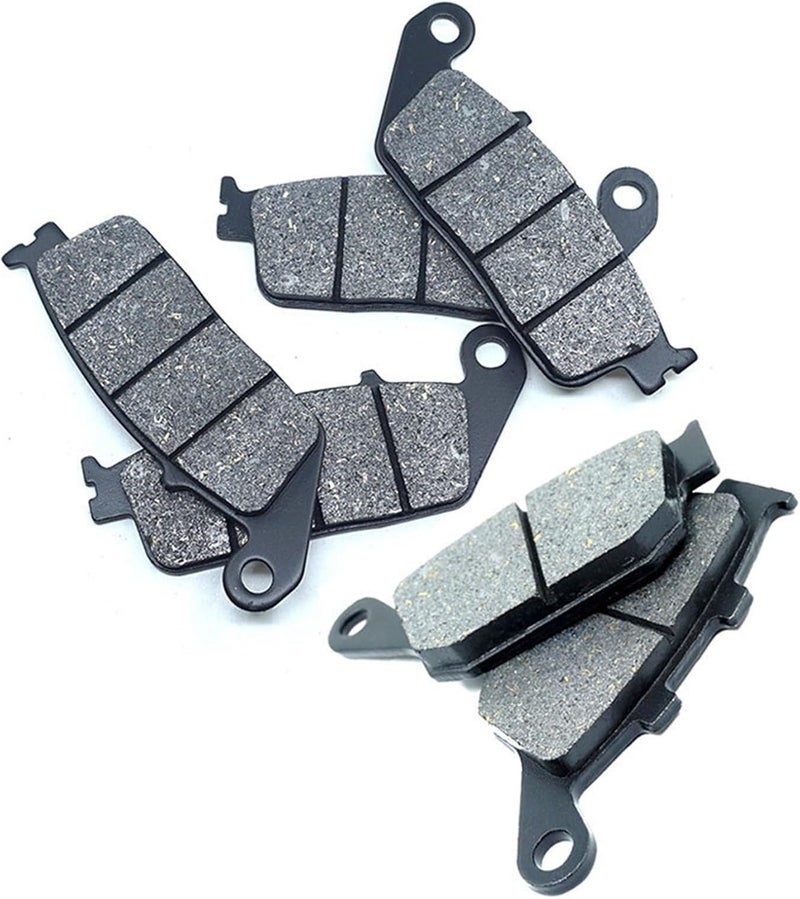 Wivplex Front Rear Brake Disc Pads Set for Motorbikes