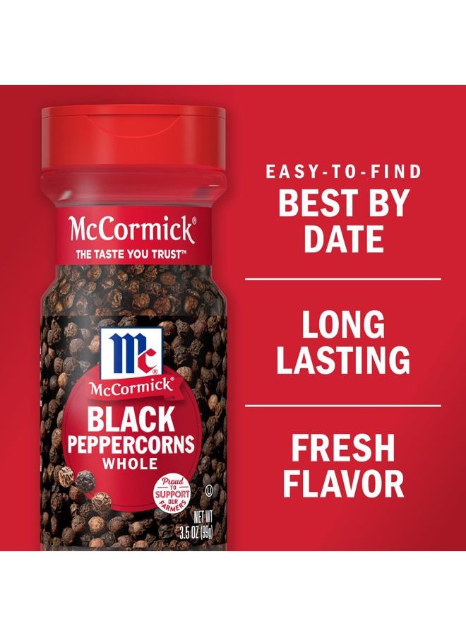 McCORMICK Black Pepper, Whole, 100ml - Image 2