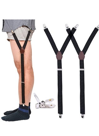 Mens Shirt Stays Military Adjustable Elastic Garter Straps Sock Non-slip Locking Clamps Long-Lasting Signature Shirts Holder for Men - pzsku/Z572234932D4A9052241FZ/45/_/1701159234/41b899dc-c51e-47ac-aead-020bac4f13c5