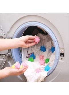 Nirvic Nirvic Silicone Laundry Ball for Household Cleaning Washing Machine Clothes 6 pcsSet 5 washing mashine tablate free  - Image 2