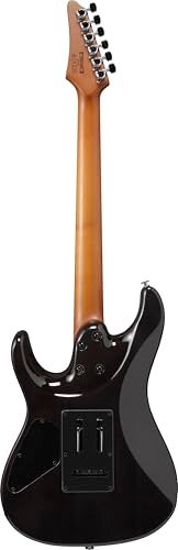 Ibanez إيبانيز AZ24S1F ستاندرد 6 سترينج يميني الجيتار الكهربائي مع رقبة من مابل محمص ولوحة مفاتيح من جتوبا بتدرج شمس أسود شفاف - Image 3