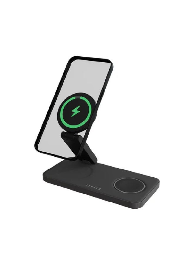 ليفيلو شاحن كوانتم اللاسلكي 3 في 1 - Image 1