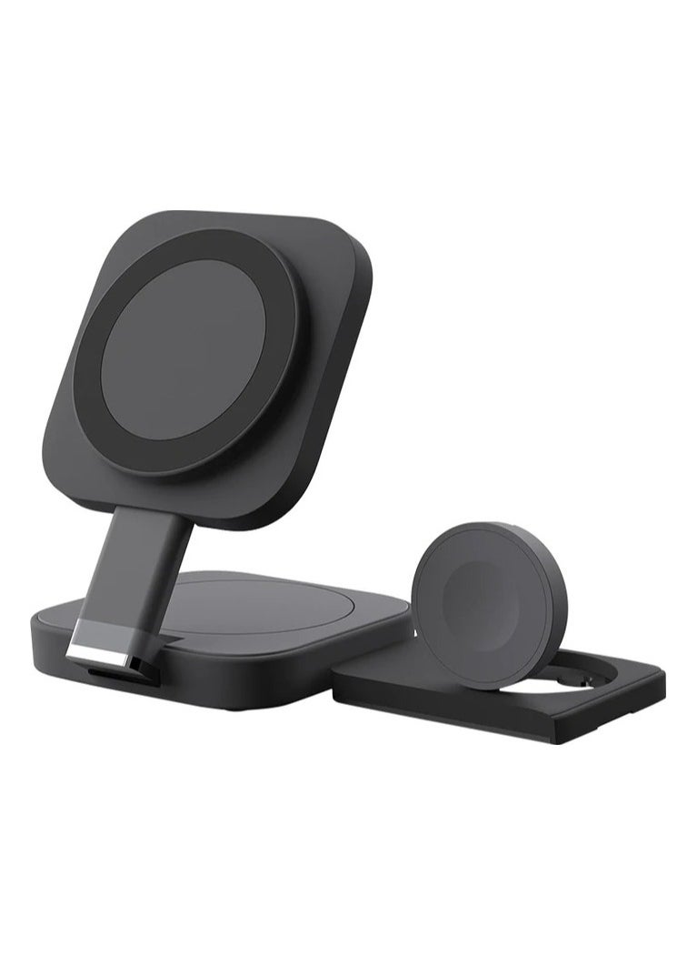 Generic - 3 in 1 Charging Station for Apple Devices Magsafe Wireless Charger For Multiple Devices Fits - Image 1