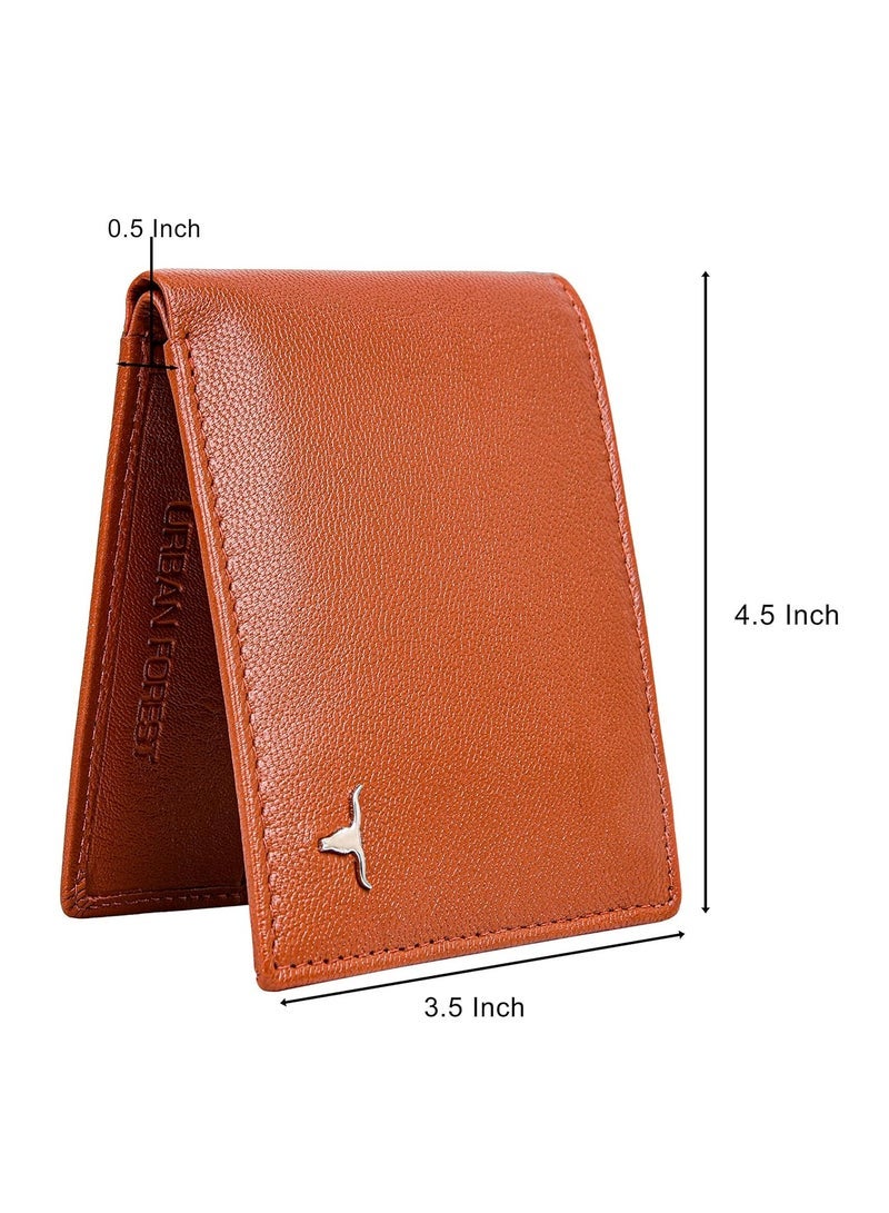 URBAN FOREST George Rust Leather Wallet for Men - Image 4