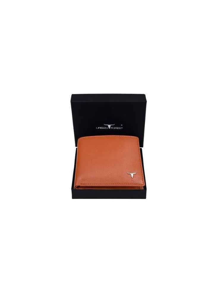 URBAN FOREST George Rust Leather Wallet for Men - Image 1