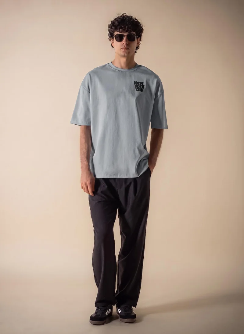 شايبس CONTRAST PRINTED COMFORT MIDWEIGHT T-SHIRT