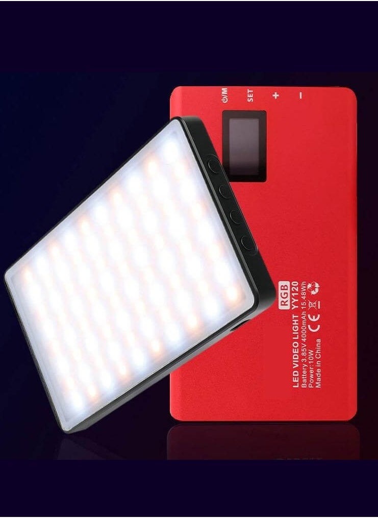 BESTON - Beston RGB light YY-120 with color range 2500-8500, Number of Led Lamps 135, (10 Watt) with battery capacity 4000 mAh(Model :YY-120) - Image 1