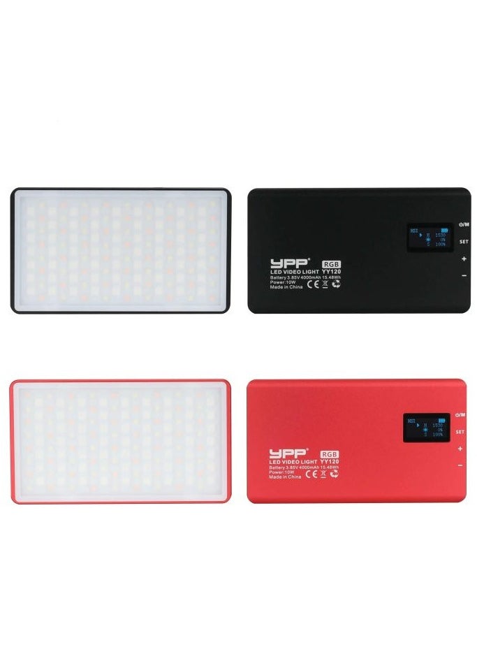 BESTON - Beston RGB light YY-120 with color range 2500-8500, Number of Led Lamps 135, (10 Watt) with battery capacity 4000 mAh(Model :YY-120) - Image 1