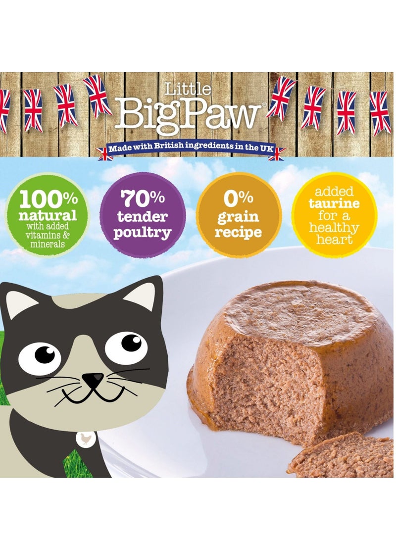 Little Big Paw Little Big Paw Gourmet Duck Mousse Cat And Kitten wet Food 85G - Image 2