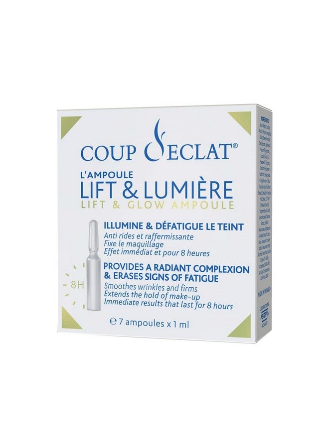 Coup d'Eclat Lift & Glow Ampoules Instant Radiance Boosting Serum For All Skin Types 7X 0.033 Fl.Oz - Image 1
