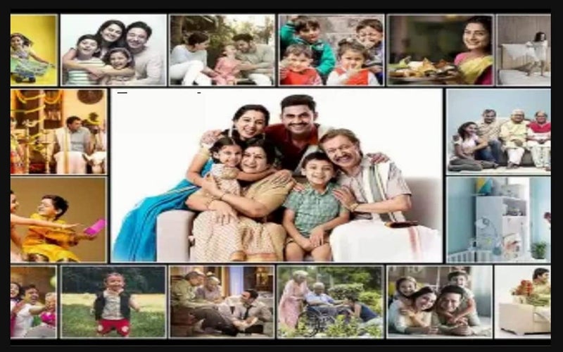 HELGA Photos Customized Frame with Name Collage Customized Gift for anniversary birthday and other functions Frame 12 18Inch - Image 1