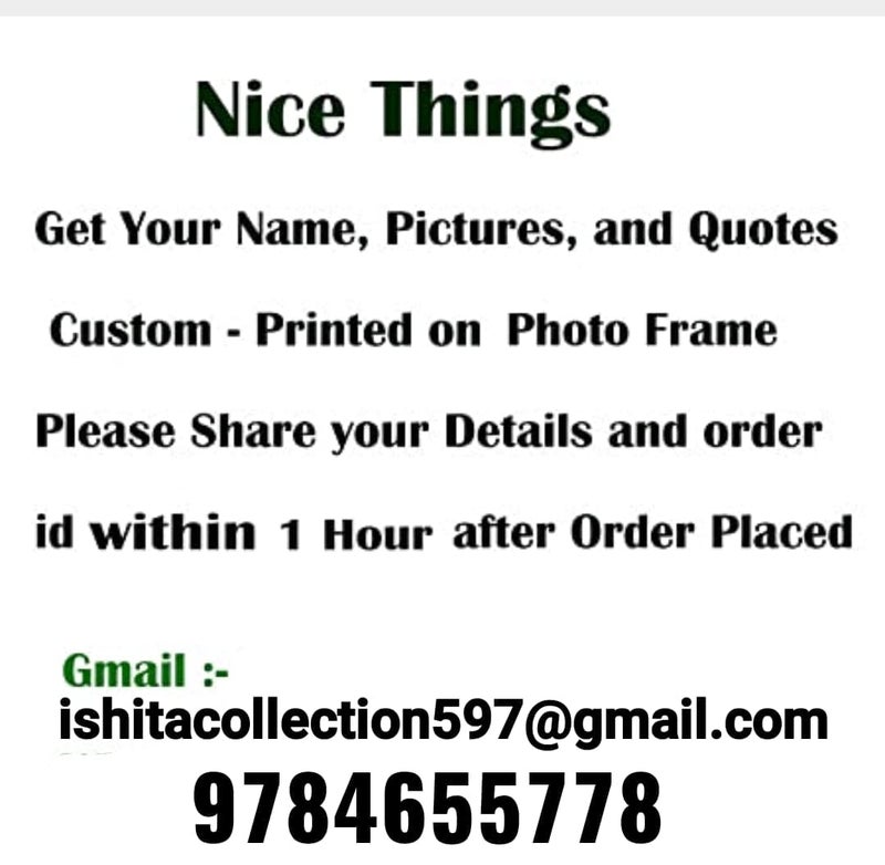 HELGA Photos Customized Frame with Name Collage Customized Gift for anniversary birthday and other functions Frame 12 18Inch - Image 2
