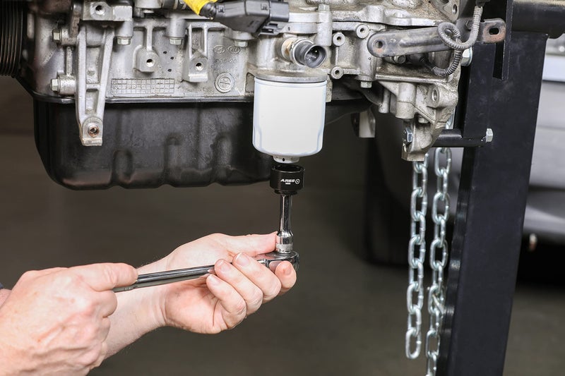 ARES 14007 – 32mm Low Profile Fuel Filter Socket - Low Profile Design for Easy Access - Chrome Vanadium Steel with Manganese Phosphate Coating to Resist Rust and Corrosion - Image 5