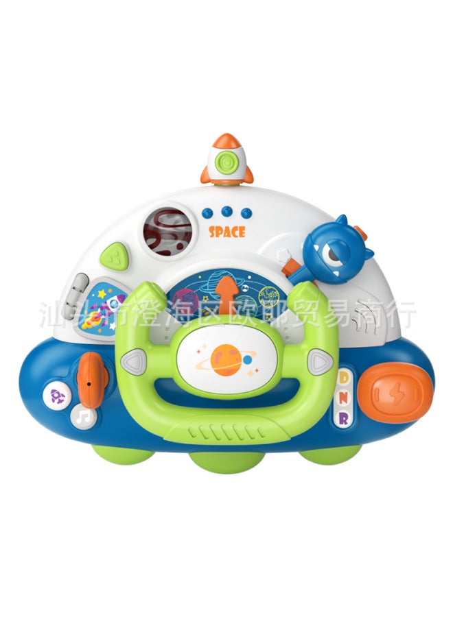 KS Early Education Simulation Steering Wheel Model Infant Training Simulation Educational Toys Hands-on Brain Training - Image 1