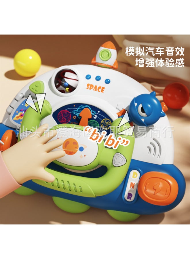 KS Early Education Simulation Steering Wheel Model Infant Training Simulation Educational Toys Hands-on Brain Training - Image 3