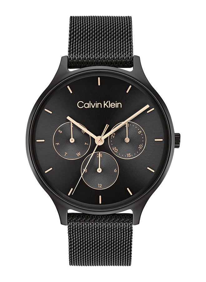 CALVIN KLEIN Women's Analog Round Stainless Steel Wrist Watch 25200105 - 38 mm  - Image 1