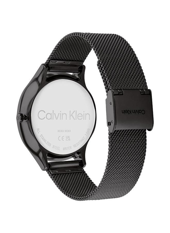 CALVIN KLEIN Women's Analog Round Stainless Steel Wrist Watch 25200105 - 38 mm  - Image 3