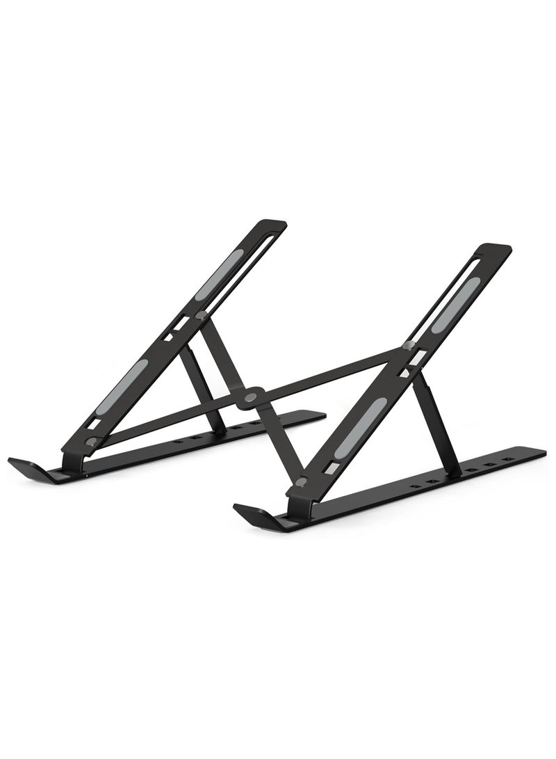 Adjustable Laptop Stand | Foldable Cooling Base | Compatible with iPad, MacBook, Dell, HP & More - Image 1