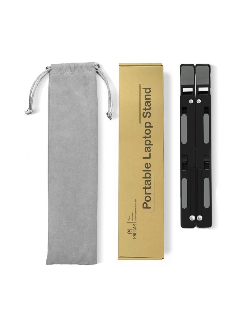 Adjustable Laptop Stand | Foldable Cooling Base | Compatible with iPad, MacBook, Dell, HP & More - Image 2