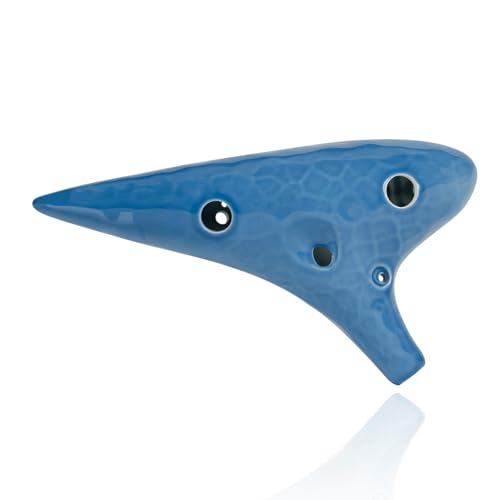 OcarinaWind® "Ocean Wave" Professional 12 Hole Ceramic Ocarina,Tenor C Ocarina,ice Crack Craft,alto C,Christmas Gift Idea - Image 3